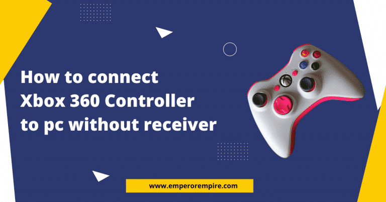 How to Connect Xbox 360 Controller to Pc Without Receiver?