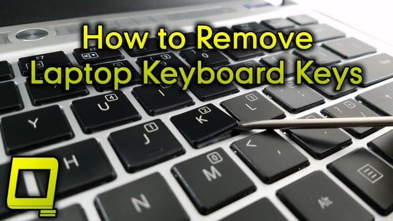 How to Remove Laptop Keyboard Keys Without Tool