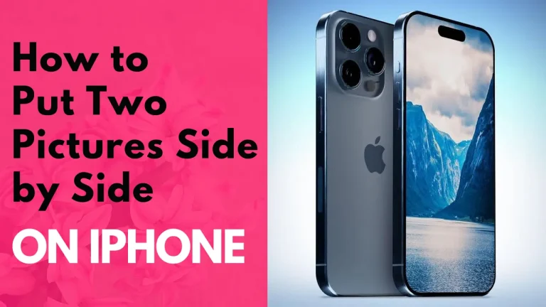 How to Put Two Pictures Side by Side on iPhone