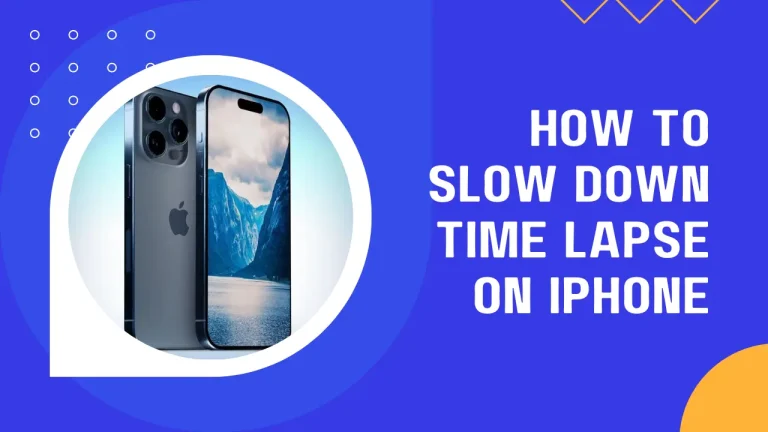 How to Slow down Time Lapse on Iphone